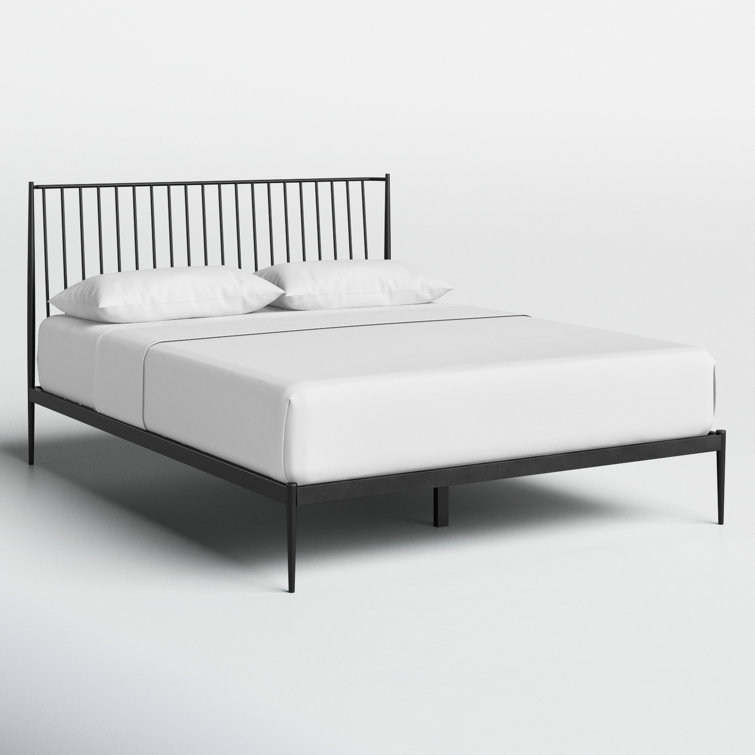 Metal spindle deals bed frame